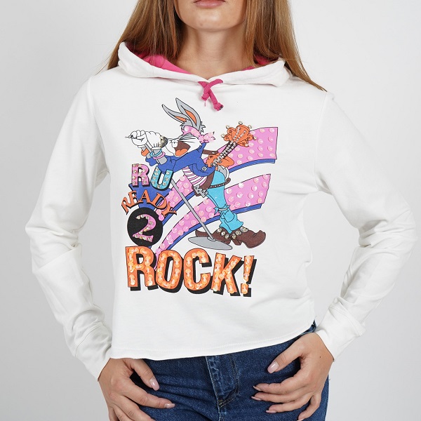 bugs bunny hood shirt