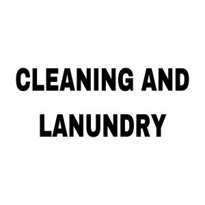 CLEANING & LANUNDRY