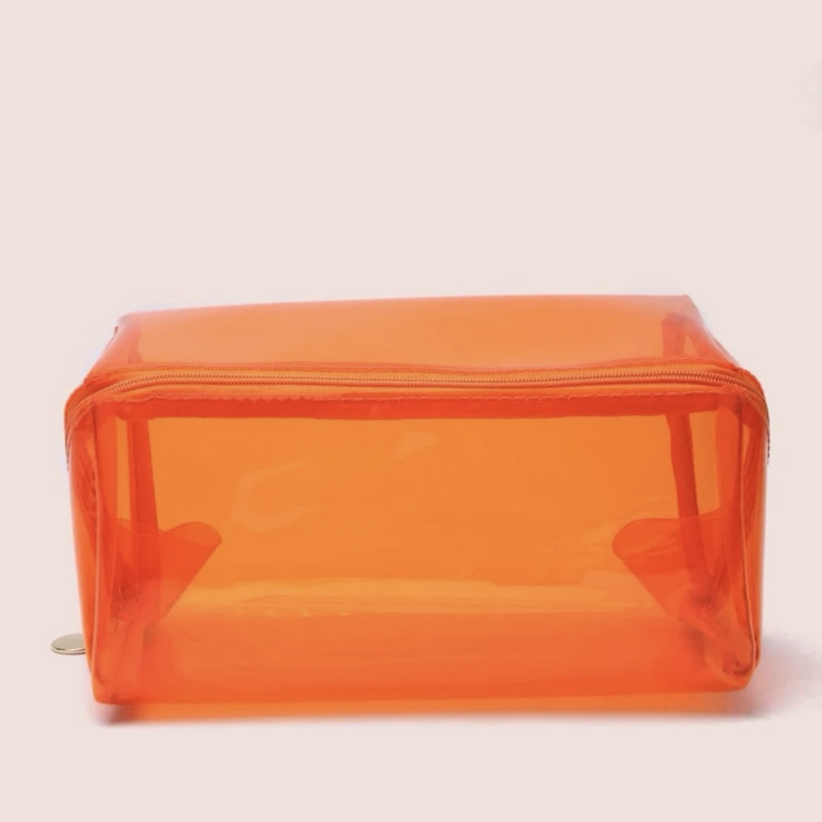 CLEAR SQUARE MAKEUP BAG SmileFashionJO clear-square-makeup-bag-smilefashionjo